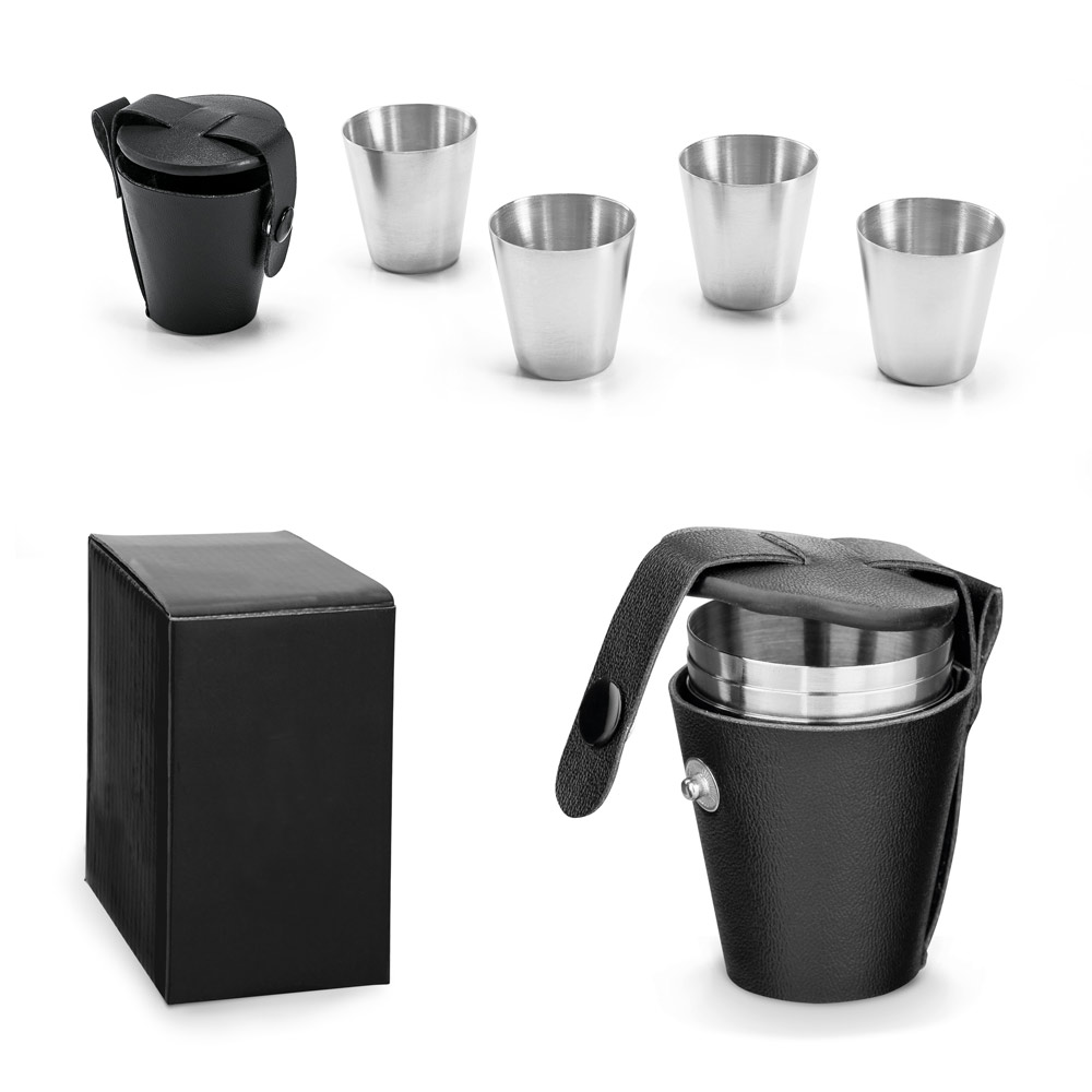 Stainless Steel Cup Set - Wembury - Wantage