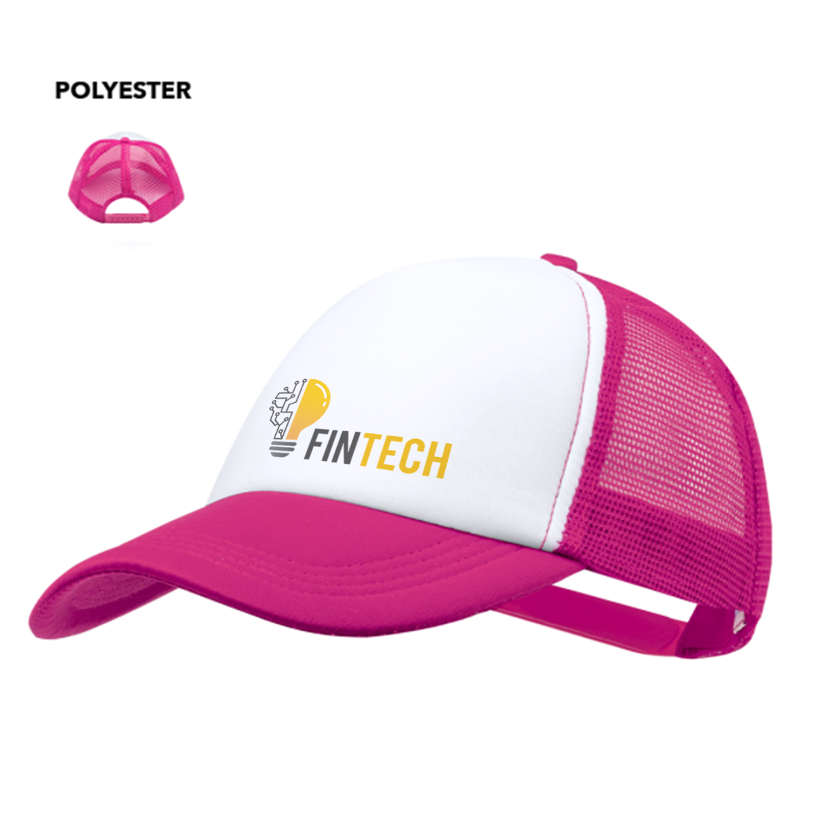 Polyester 5-Panel-Trucker-Kappe - Egling