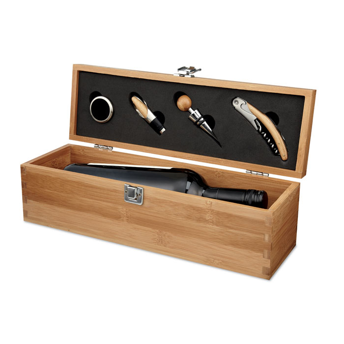 Bamboo Wine Gift Set - Stoke-by-Nayland - Zouche