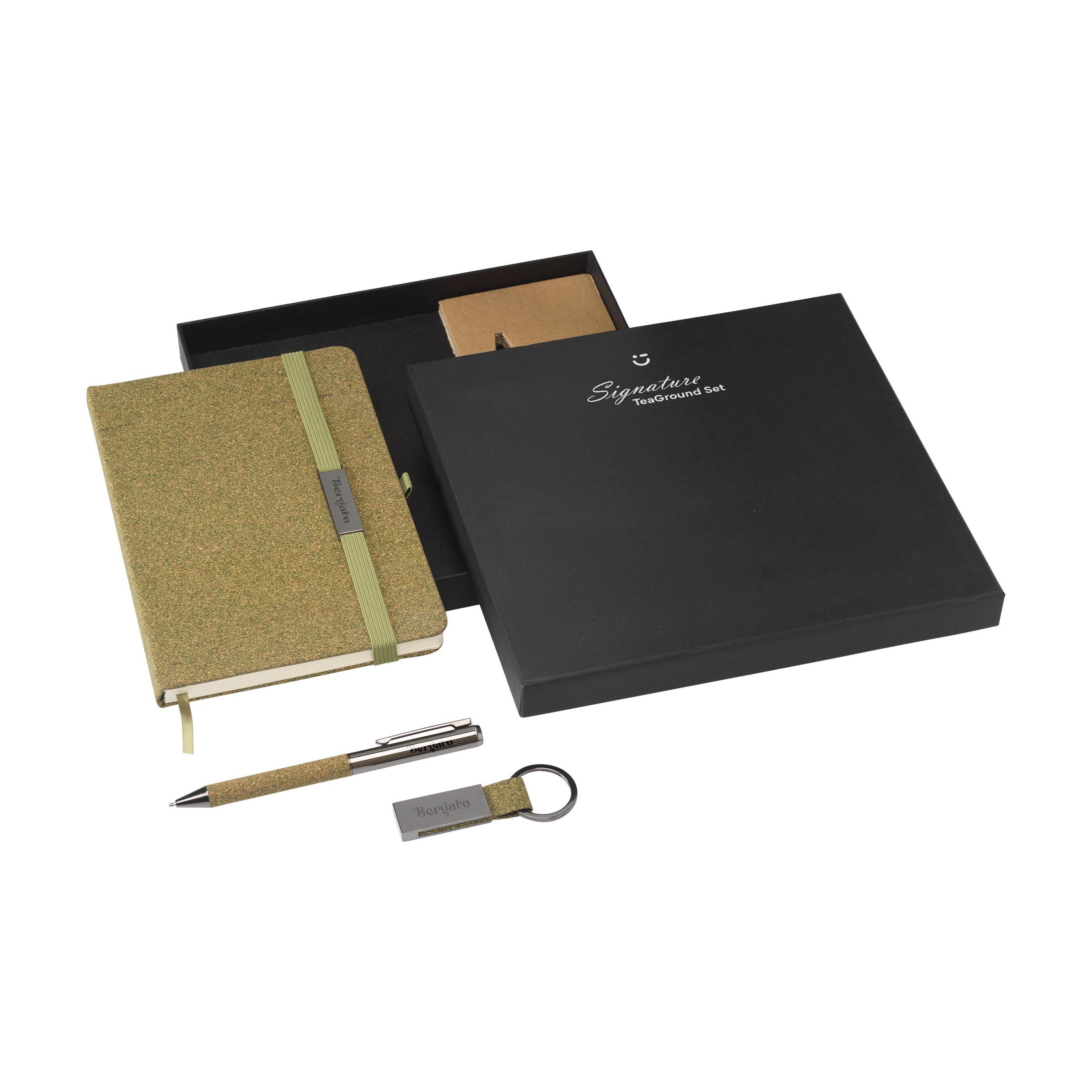 Teeblatt Eleganz Set - Kamp-Lintfort bedrucken mit Logo