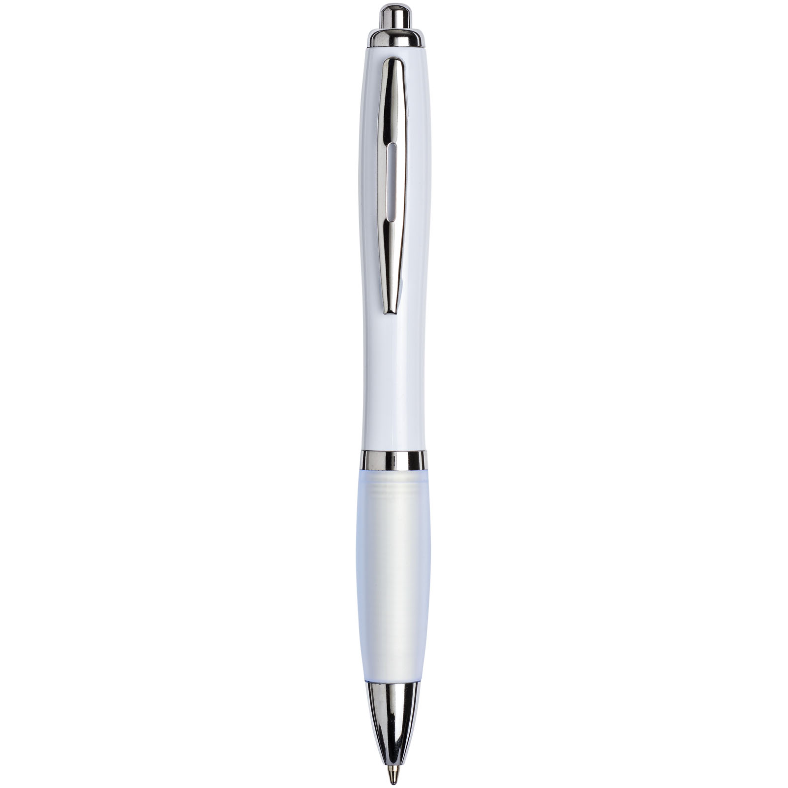This is a Nash ballpoint pen featuring a colored barrel and grip. - Barham Woods