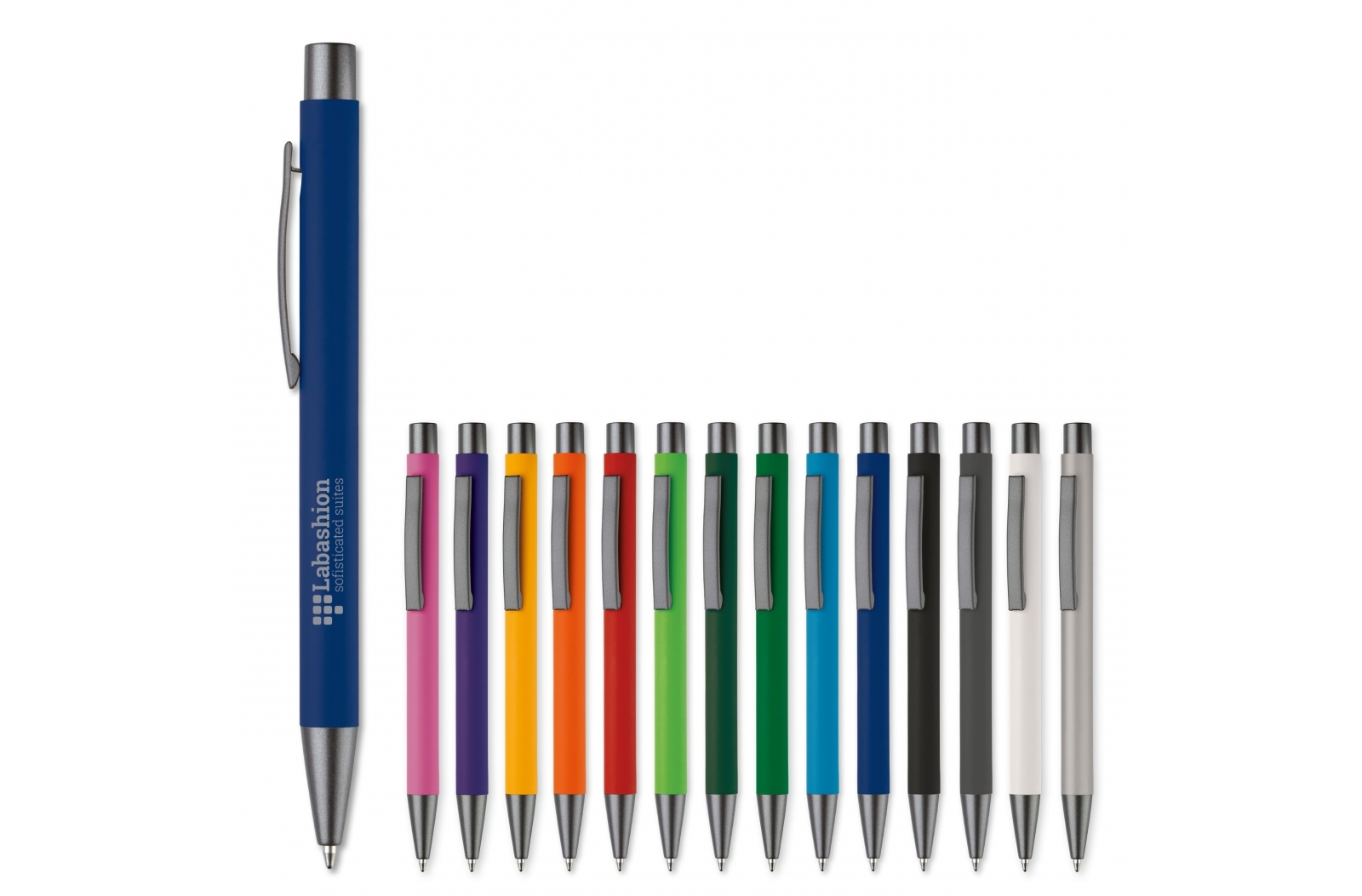 Aluminum Soft-Touch Ball Pen - Macclesfield
