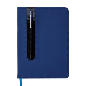 A5 PU Notebook and Metal Stylus Pen Combo Set - Droylsden