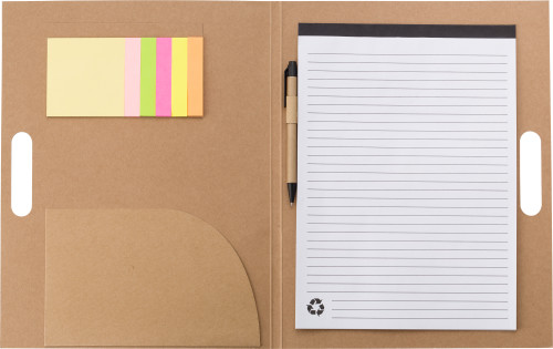 FSC Notepad with Sticky Notes and Pen Loop - Fritwell - St. Cleer