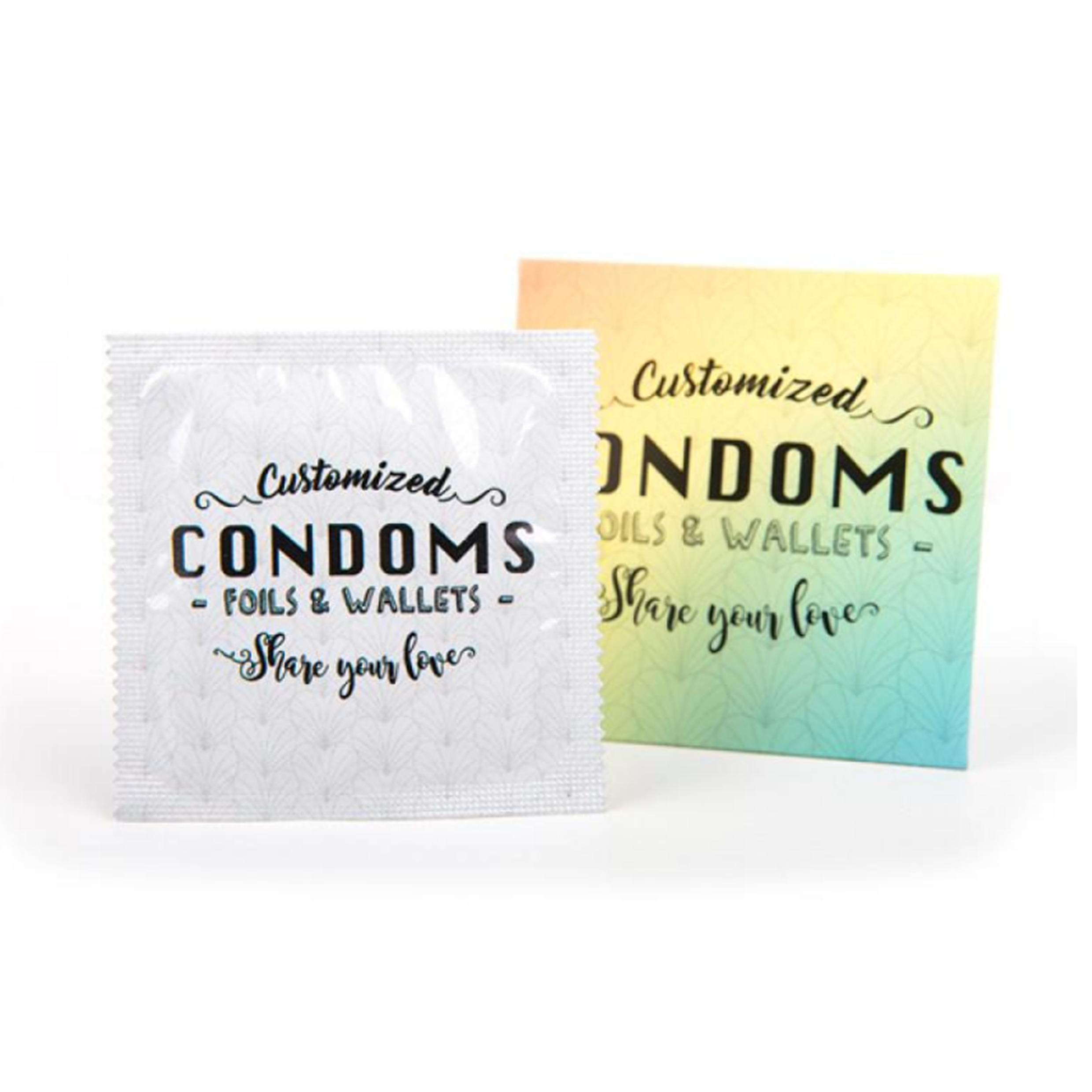 Personalisiertes Kondom mit Etui und anpassbarer Verpackung - PR05